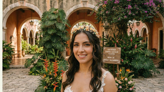 Bodas de Destino: Accesorios que resisten el sol en México - Pedra México