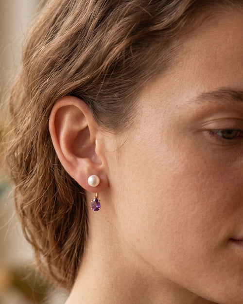 Aretes Bruma - Pedra México
